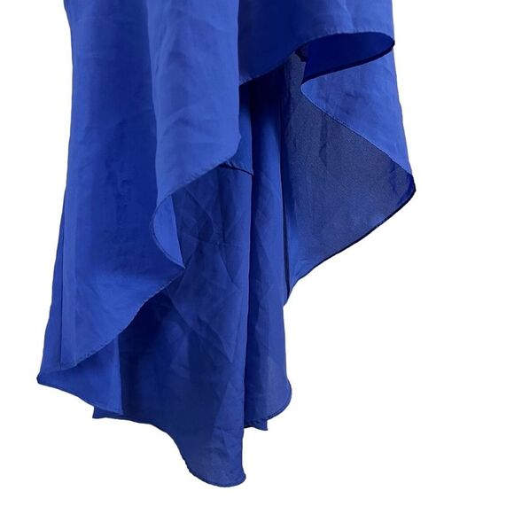 BCBGeneration BCBG Fairy High Low Blue LAPIS Sleeveless Flowy Dress NWT sz XS - Picture 15 of 15